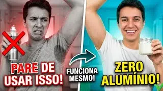 Como fazer DESODORANTE CASEIRO sem Alum&iacute;nio: Receita Potente que Funciona!