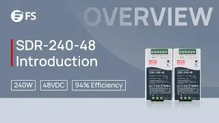 SDR-240-48 Industrial Power Supply Overall Introduction | FS