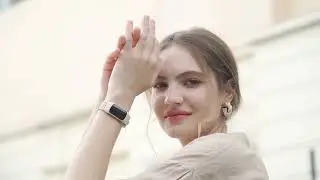 Кружевной ремешок TOYOUTHS для Fitbit Charge 6, женский спортивный мягкий силиконовый ремешок с цветочным принтом для Charge 6