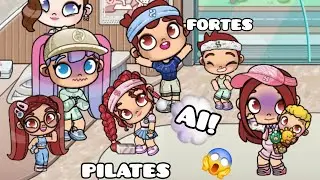 🎊ROTINA DO DIA  INDO FAZER PILATES EBA!  #avatarworldpazu #avatarworldhistorinhas #avatarworld 