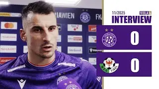 Captain Manfred Fischer after Austria Vienna - WSG Tirol 0:0 (11/2025) #faklive #violatv