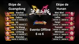 Kof 98 Offline Torneio das Provincias 6 vs 6 na China...