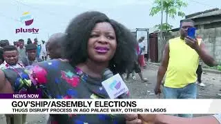 Gov'ship/Assembly Polls: Thugs Disrupt Process In Ago Palace Way, Others In Lagos