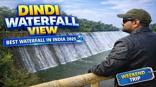 Dindi Waterfall View | Best Weekend Trip Near Hyderabad 🌊⛰️