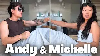 ANDY AND MICHELLE FUNNY COMEDY COMPILATION | TRY NOT TO LAUGH WATCHING TIKTOK SKITS #funny #fyp
