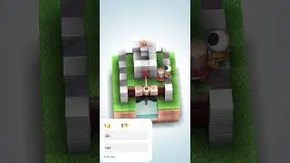 Mekorama Level 63 Fort Escort  Puzzle Solution #Shorts
