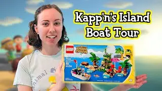 Let's Build an Animal Crossing LEGO Set! 🏝️ Kapp'n's Island Boat Tour