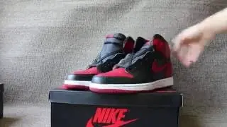Air Jordan 1 Retro OG High &ldquo;Banned&rdquo; 2016 HD Review from yeezybar.ru