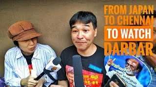 Darbar பார்க்க ஜப்பானிலிருந்து Chennai வந்த Rajini Fans | Came from japan to watch Darbar |