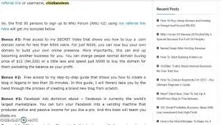 NNU Forum Review And My 5 Amazing FREE Bonuses