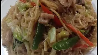 Chicken Pancit Bihon with Repolyo Recipe #Short