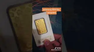 Penampakan Emas LM Antam Certicard!