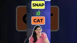 CAT vs SNAP 2025 &ndash; Eligibility, Pattern, Difficulty, Colleges & ROI Comparison #catexam #snapexam