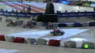 Fernando Alonso and Felipe Massa clash in racing at Madonna di Campiglio Vrooom 2010 Ferrari