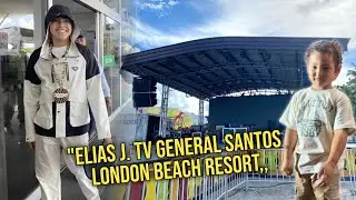 Elias J. Tv General Santo London Beach Resort concert venue | grabe ang ganda ng set up 