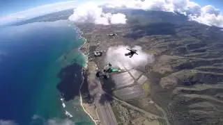 Skydive Hawaii -- GoPro Hero4 Black First Video