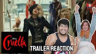 Disney's Cruella Official Trailer Reaction - (Pinoy Couple Reacts) - Joker/Harley vibes is REAL!!!