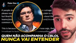 🚨 PETER DUN (EX COACH do EXODIA) DEU a OPINI&Atilde;O DELE SOBRE a FUS&Atilde;O do CBLOL/LCS! MINERVA REAGE