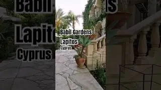 Babil Gardens 🌈 Lapitos, Cyprus - Heran Mirillo Flute Performance #serenity #music #cyprus #art