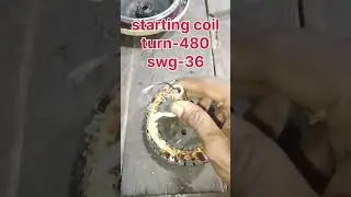 8+8 celling fan winding data#highspeed fan#celling fan data#data#viral shorts