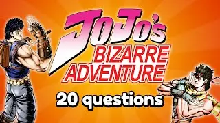 QUIZ : JoJo, Parties 1 et 2 - 20 QUESTIONS