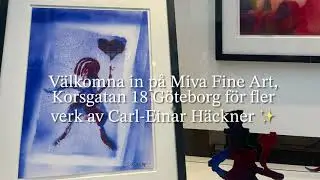 Carl-Einar H&auml;ckner - Konstverk MIVA FINE ART