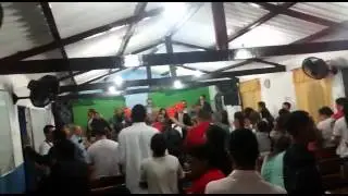 Culto na  ilha da gamboa itaurina RJ