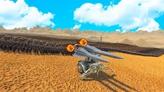M24 MISSILE LAUNCHER, RENAULT MECH, MG56, REVOLUTIONARY VS 6 MILLION MONSTERS ARMY FORCE !! UEBS 2