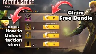 How To Unlock Famine Felcon Bundle in Faction Store  &bull; Rampage 2.0