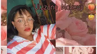 BLACK GIRL TRIES: ✨ULZZANG MAKEUP✨ | Renee Roses |