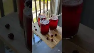 Homemade 🍷 Raspberries drink 🍷