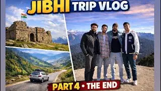 We Reached the Top! Raghupur Fort Trek | Jibhi Trip Vlog (END) 🏔️