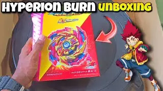 hyperion burn beyblade unboxing and review | pocket toon