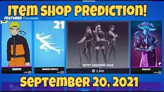 September 20, 2021 | Fortnite Item Shop Prediction