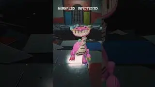 Poppy Playtime 5 New!!! Pianosaurus Girl |  Normal2D | Infected3D | Evolution Time  #poppyplaytime