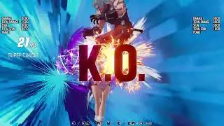 KOF XV Athena Corner TOD 100% Combo (No Blue Raw Max)