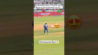 Harmanpreet Kaur looks for another World Cup title 🔥🫶🏻