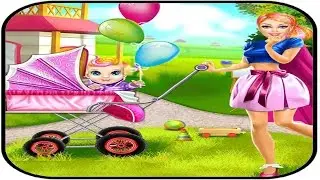Disney Super Barbie Baby Game For Kids - Barbie Superhero Mommy HD