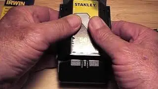 Utility Blade dispenser and storage 0297 by Larry Trevarthen