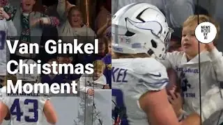 Vikings&rsquo; Van Ginkel&rsquo;s Sweetest Christmas Assist to His Son