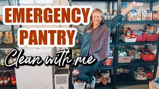 EMERGENCY PANTRY CLEAN WITH ME | GETTING THIS PANTRY BACK IN ORDER | MY OWN PERSONAL GROCERY STORE