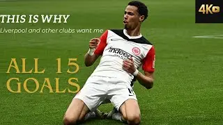 Hugo Ekitike - ALL 15 GOALS for Eintracht Frankfurt! 🔥 Bundesliga Highlights Reel