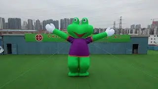 Giant Inflatable 🐸Frog Character for Promotion Custom Advertising Inflatables Cartoon1-742