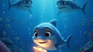 Finn the Baby Shark Gets Lost &ndash; An Ocean Adventure | Kids Animated Story