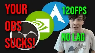Best OBS Arch Linux Nvidia Settings 60FPS