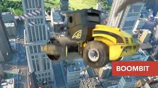 Construction Ramp Jumping