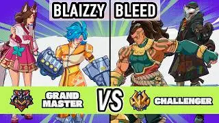 2XKO ▰ Blaizzy (Vi / Ahri) vs Bleed (Illaoi / Ekko) ▰ High Level Gameplay