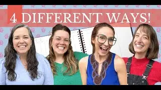 HOW THE LD TEAM COMBINES PAPER + DIGITAL PLANNING | OMG Planners with Laurel Denise