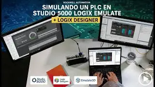 Simulando un PLC en Studio 5000 Logix Emulate + Logix Designer