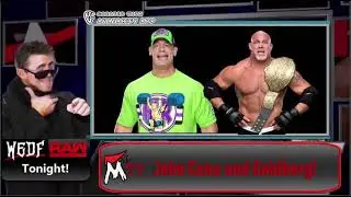 WEDF: Funny Goldberg, Miz and John Cena segment